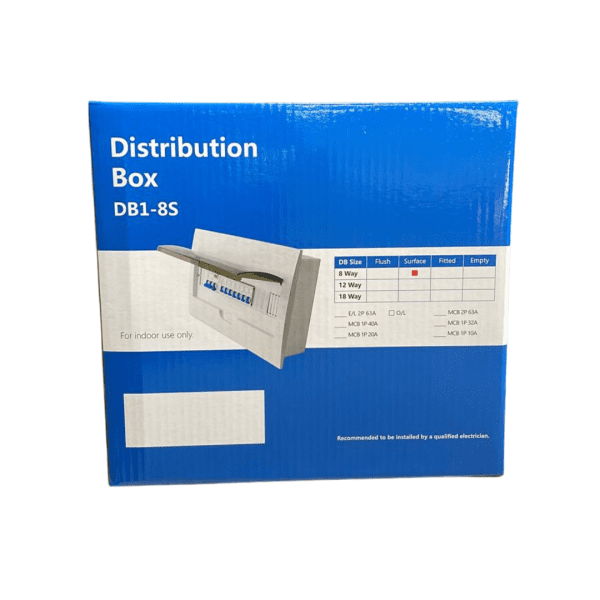 DISTRIBUTION BOARD SURFACE MOUNT CHINT 8W - Image 2